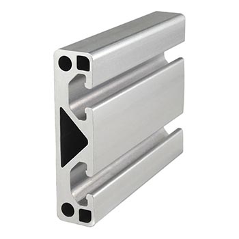 80mm X 20mm T-Slotted Profile - Two Adjacent Open T-Slots (40-8020)