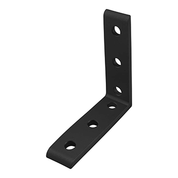 10 Series 6 Hole - Tall Inside Corner Bracket (4013-Black)