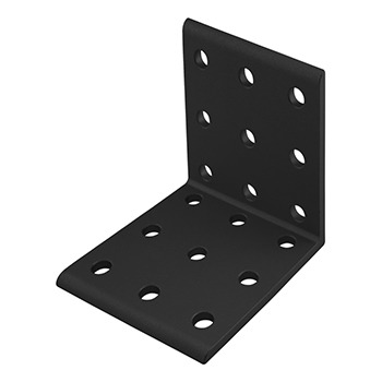 10 Series 18 Hole - Inside Corner Bracket (4017-Black)