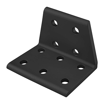 10 Series 10 Hole - Inside Corner Bracket (4020-Black)