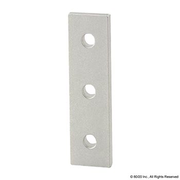 10 Series 3 Hole - Straight Flat Plate (4118)