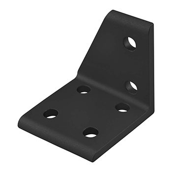 10 Series 6 Hole - Right Aligned Inside Corner Bracket (4121-Black)