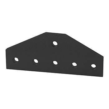 10 Series 6 Hole - Tee Flat Plate (4123-Black)