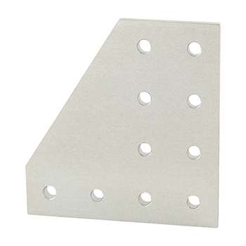 10 Series 10 Hole - 90 Degree Angled Flat Plate (4127)