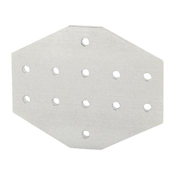 10 Series 12 Hole - Cross Flat Plate (4160)