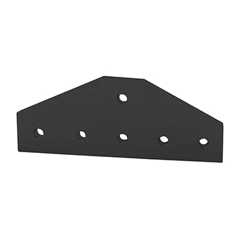 15 Series & Ready Tube 6 Hole - Tee Flat Plate (4310-Black)