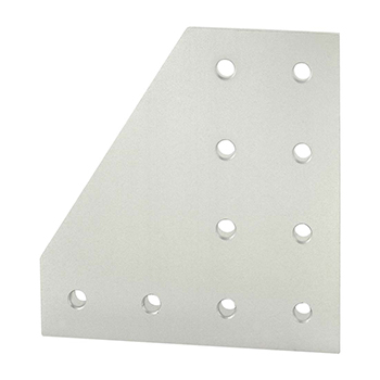 15 Series 10 Hole - 90 Degree Angled Flat Plate (4327)