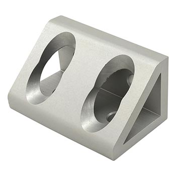 15 Series 4 Hole - Wide Gusseted Inside Corner Bracket (4334)