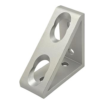 15 Series & Ready Tube 4 Hole - Tall Gusseted Inside Corner Bracket (4336)