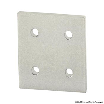 15 Series & Ready Tube 4 Hole - Square Flat Plate (4367)