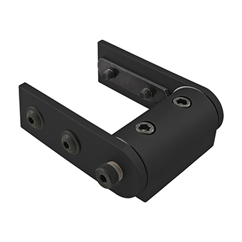 15 Series Standard Universal Dynamic Pivot Assembly with Dual Straight Arms (4379-Black)