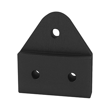 15 Series 3 Hole - Recessed Triangular Pivot Plate (4392-Black)