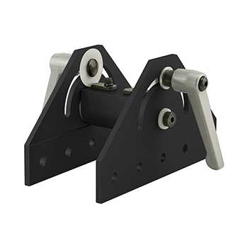 15 Series 180 Degree Wide Double Pivot Bracket Assembly with 