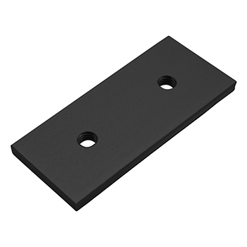 45 Series Wide Backing Plate (45-2437-Black)