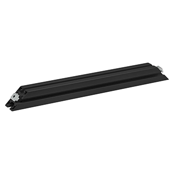 45-4545-Black 45 Degree Support, 480mm Long (45-2545-Black)