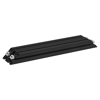 45-4590-Black 45 Degree Support, 480mm Long (45-2550-Black)