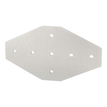 45 Series 7 Hole - Cross Flat Plate (45-4335)