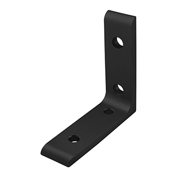 10 to 15 Series 4 Hole - Tall Transition Inside Corner Bracket (4504-Black)