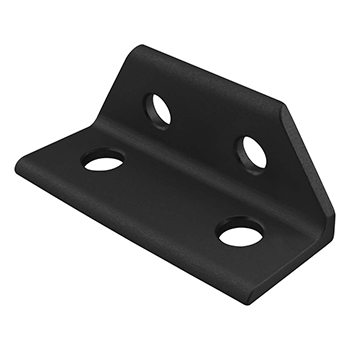 10 to 15 Series 4 Hole - Lite Wide Transition Inside Corner Bracket (4511-Black)