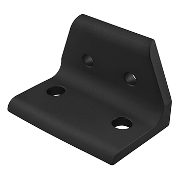 10 to 15 Series 4 Hole - Wide Transition Inside Corner Bracket (4512-Black)