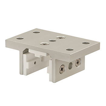 10 Series 3 Slot Mount - Double Flange Short Standard Linear Bearing with Brake Holes (6425)