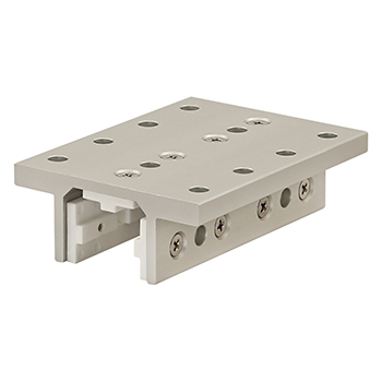 10 Series 3 Slot Mount - Double Flange Long Standard Linear Bearing with Brake Holes (6426)