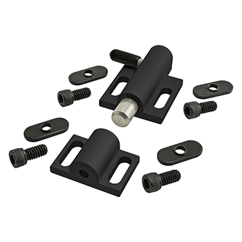 25, 30 & 40 Series 90 Degree Deadbolt Latch (65-2107-Black)