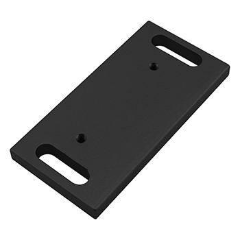 25 & 40 Series Grabber Door Catch Mounting Plate (65-2123-Black)