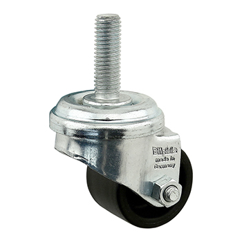 Threaded Stem Swivel Caster: M10 x 30mm (65-2340)