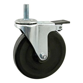 Threaded Stem Swivel Caster: M12 x 30mm (65-2346)