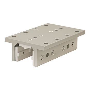 15 Series 3 Slot Mount - Double Flange Long Standard Linear Bearing with Brake Holes (6526)