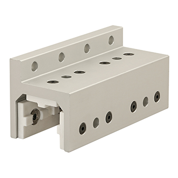 15 Series 3 Slot Mount - Single Flange Long High-Cycle Linear Bearing with Brake Holes (6531)