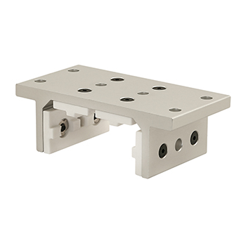 15 Series 4 Slot Mount - Double Flange Short High-Cycle Linear Bearing with Brake Holes (6533)