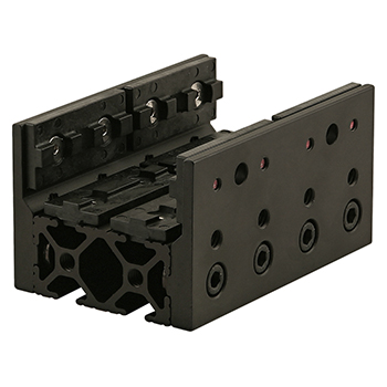 10 Series Long - Single Mount Unibearing Assembly (6733-Black)