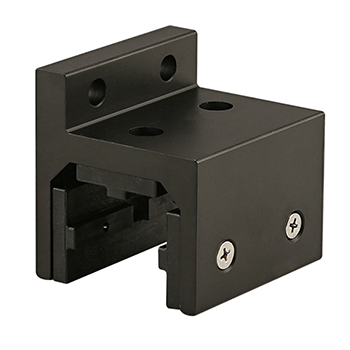 15 Series 3 Slot Mount - Single Flange Short Standard Linear Bearing (6815-Black)