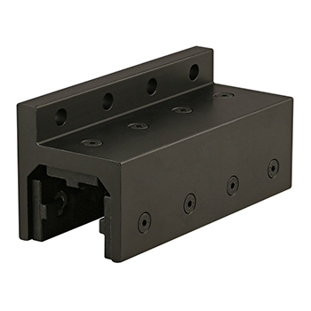 15 Series 3 Slot Mount - Single Flange Long High-Cycle Linear Bearing (6831-Black)