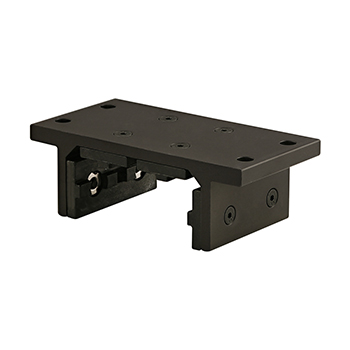 15 Series 4 Slot Mount - Double Flange Short High-Cycle Linear Bearing (6833-Black)