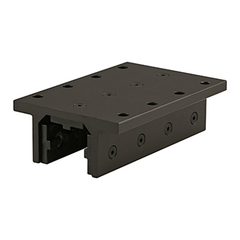 15 Series 3 Slot Mount - Double Flange Long High-Cycle Linear Bearing (6836-Black)