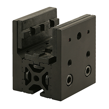 15 Series Short - Single Mount Unibearing Assembly (6870-Black)