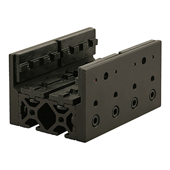 15 Series Long - Single Mount Unibearing Assembly (6874-Black)