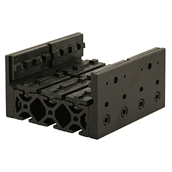 15 Series Long - Single Mount Unibearing Assembly (6875-Black)