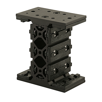 15 Series Short - Double Mount Unibearing Assembly (6878-Black)