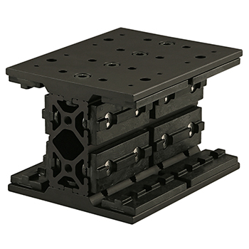 15 Series Long - Double Mount Unibearing Assembly (6883-Black)