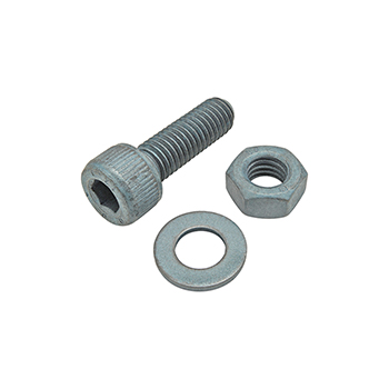 Bolt Assembly: M8 x 25.00mm Blue SHCS with Washer and Hex Nut - Blue Zinc (75-3476)