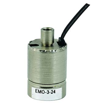 3-Way EM Valve, N.C.-N.O. 12 VDC, 0.060", Nitrile Seals, Metric (M-EMO-3-12-H)