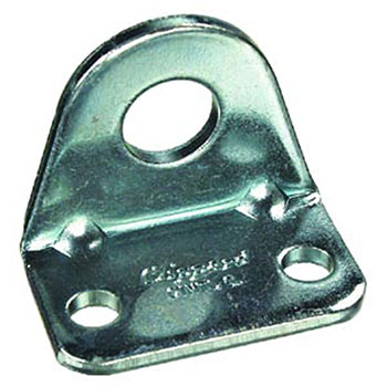 Clippard Steel, Zinc-Plated Foot Bracket, 0.500