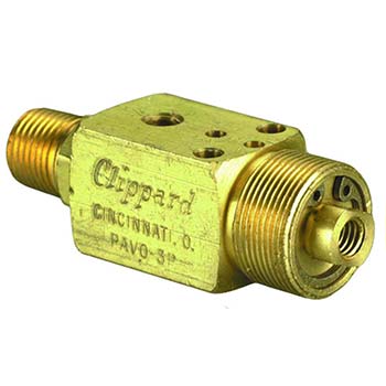 3-Way Air-Piloted N-O Spool Valve, 1/8" NPT (PAVO-3P)