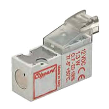 10 mm ISO Valve, In-Line Connector, 24 VDC (E311E-3C024)