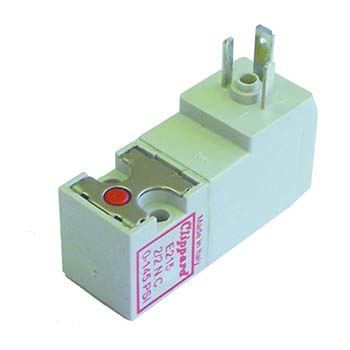 15 mm N.C. 3-way Valve, DIN Conn, 0.063