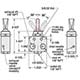 Fill & Bleed Valve, Momentary/Momentary, Full Flow, 1/8" NPT (FBV-3MPF) 1